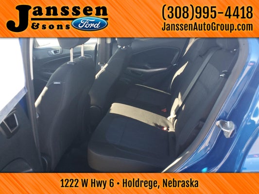 2020 Ford EcoSport SE in Holdrege, McCook, North Platte, York, Larned, NE - Janssen Auto Group