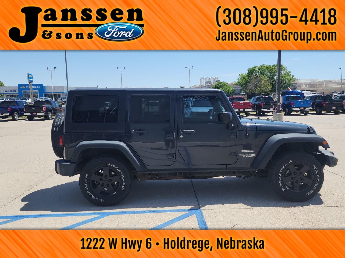 2018 Jeep Wrangler JK Unlimited Sport S