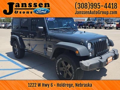 2018 Jeep Wrangler JK Unlimited Sport S