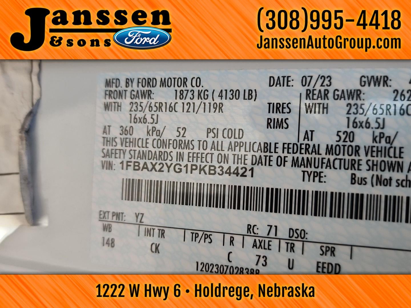 2023 Ford Transit Passenger Wagon XLT