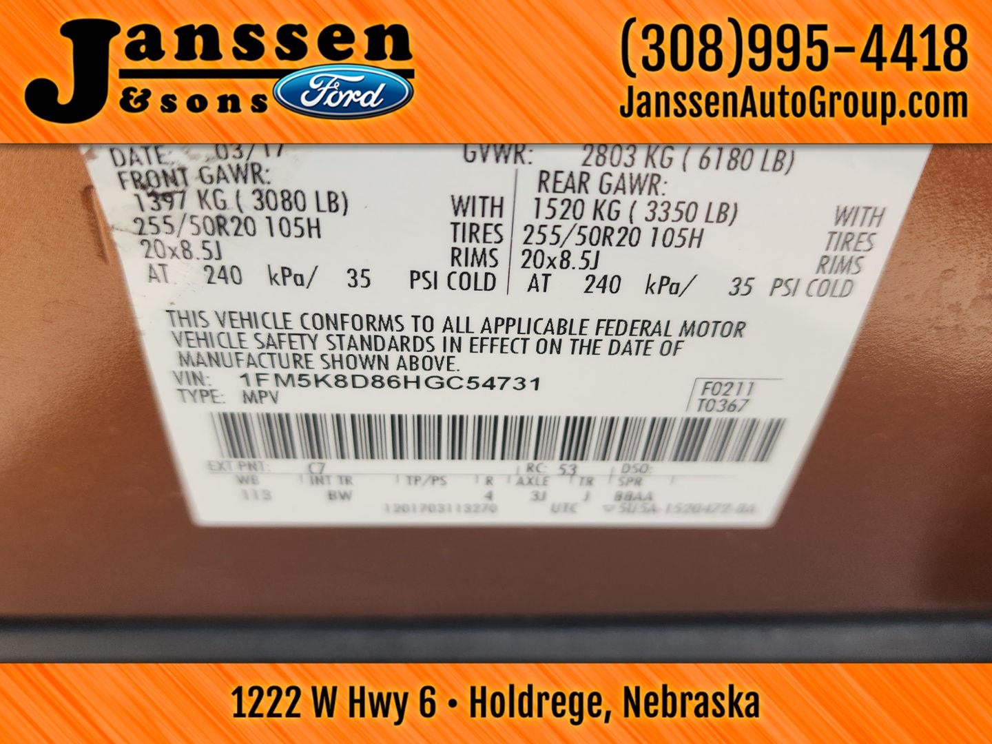 2017 Ford Explorer XLT