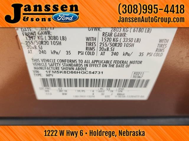 2017 Ford Explorer XLT