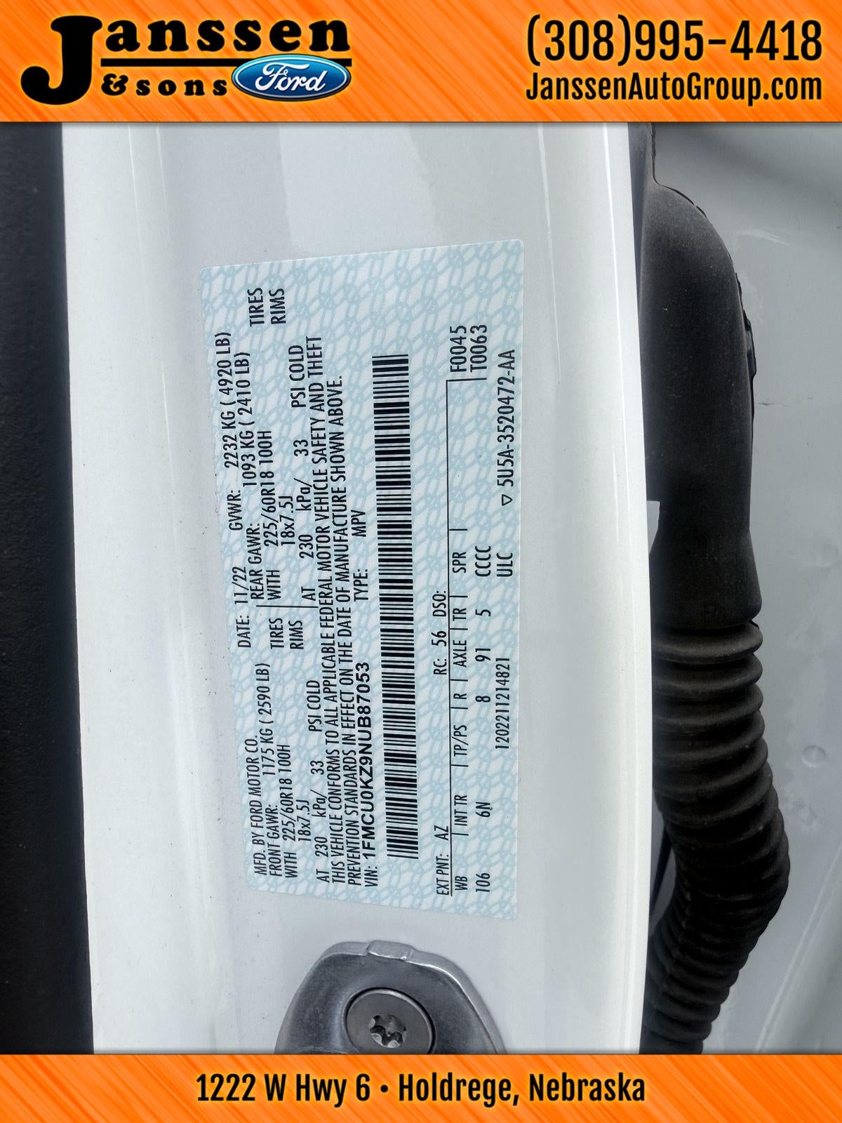 2022 Ford Escape SEL Plug-In Hybrid