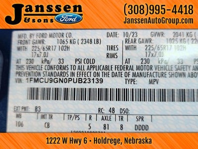 2023 Ford Escape Active