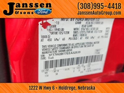 2014 Ford Super Duty F-250 SRW Lariat