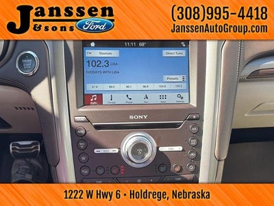 2018 Ford Fusion Platinum