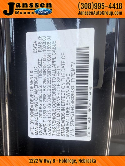 2025 Honda Pilot EX-L