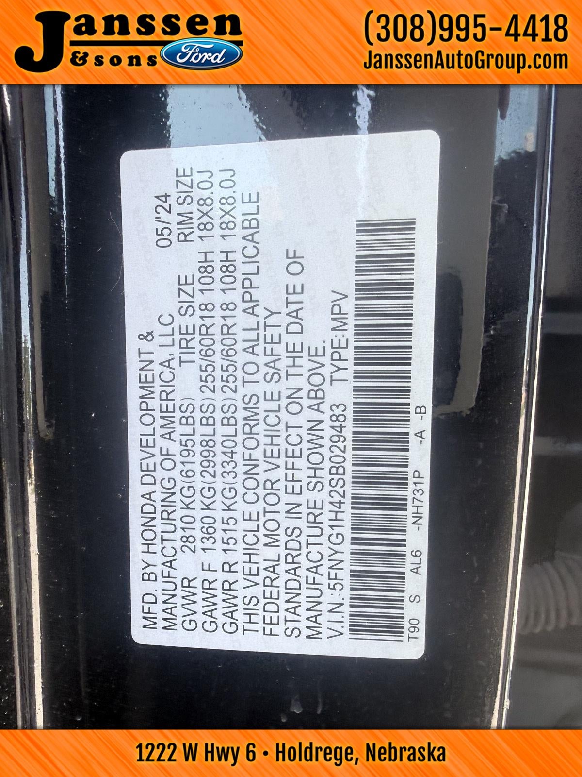 2025 Honda Pilot EX-L