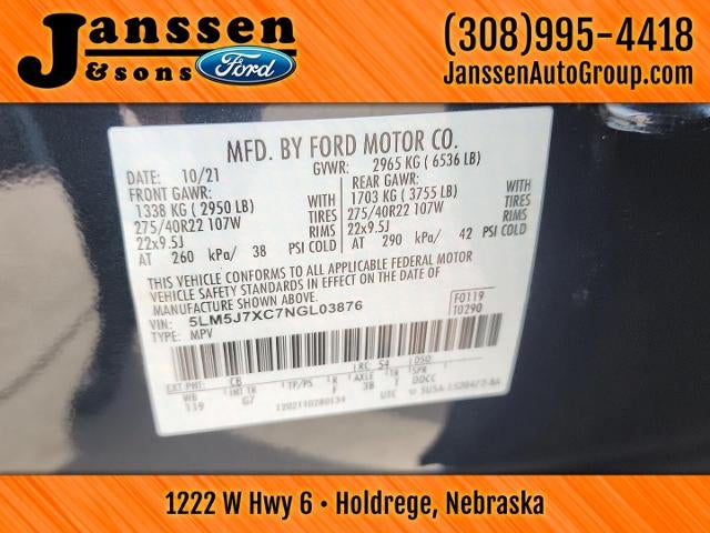 2022 Lincoln Aviator Reserve