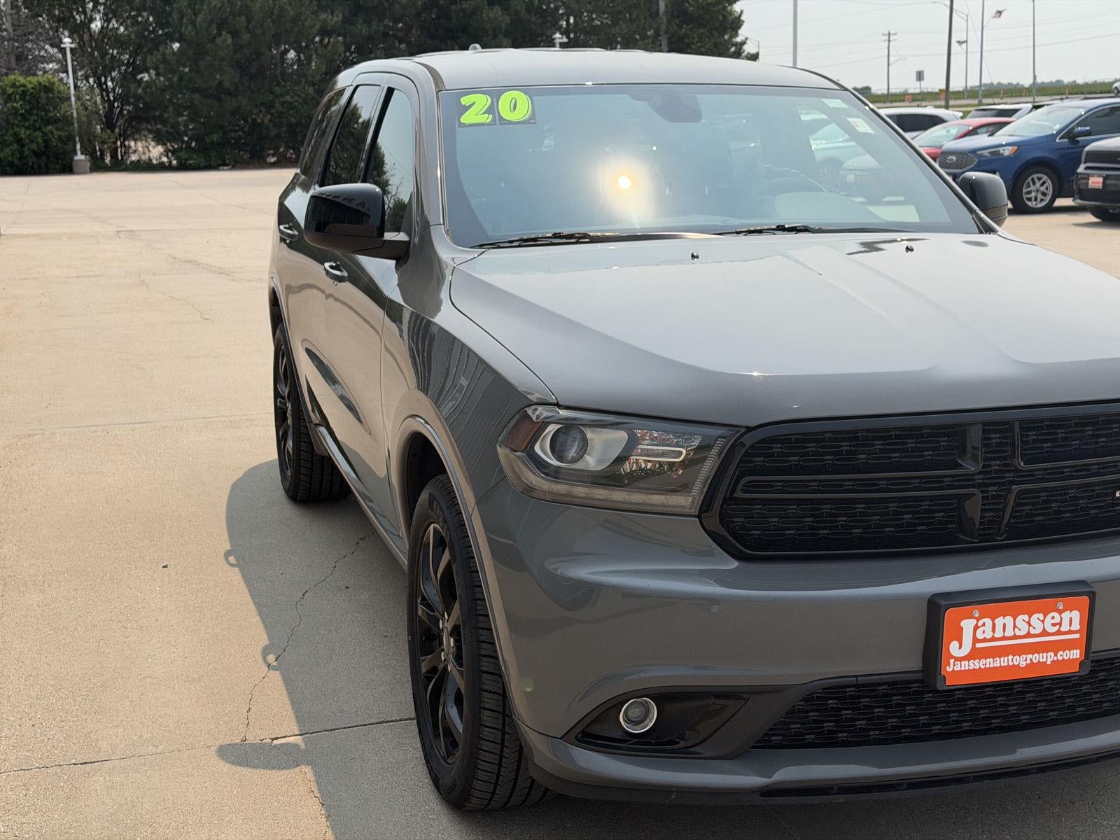 2020 Dodge Durango SXT Plus