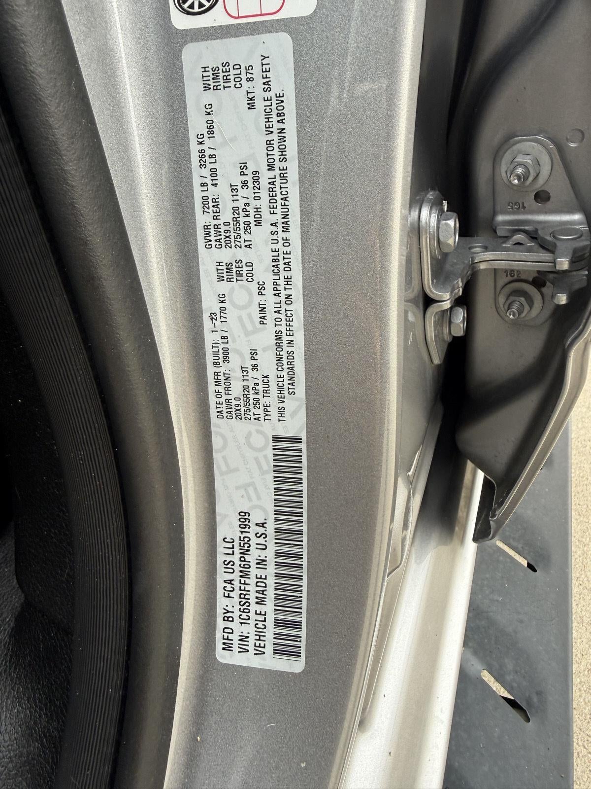 2023 RAM 1500 Big Horn