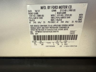 2017 Ford Explorer XLT