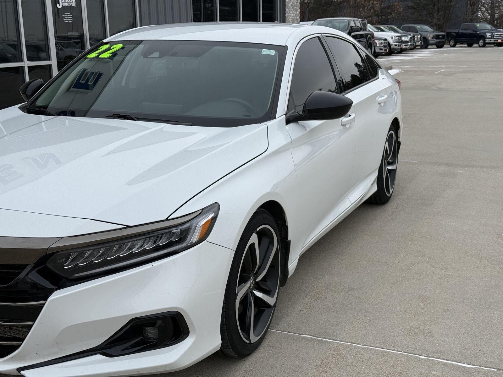 2022 Honda Accord Sedan Sport SE