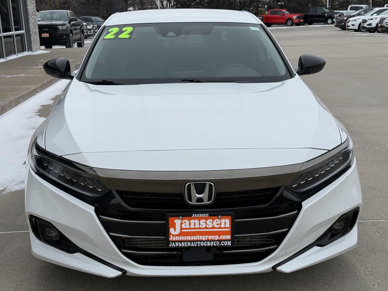 2022 Honda Accord Sedan Sport SE