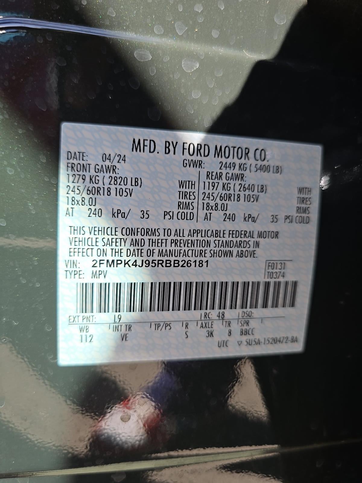 2024 Ford EDGE SEL