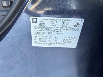 2015 GMC Terrain SLT