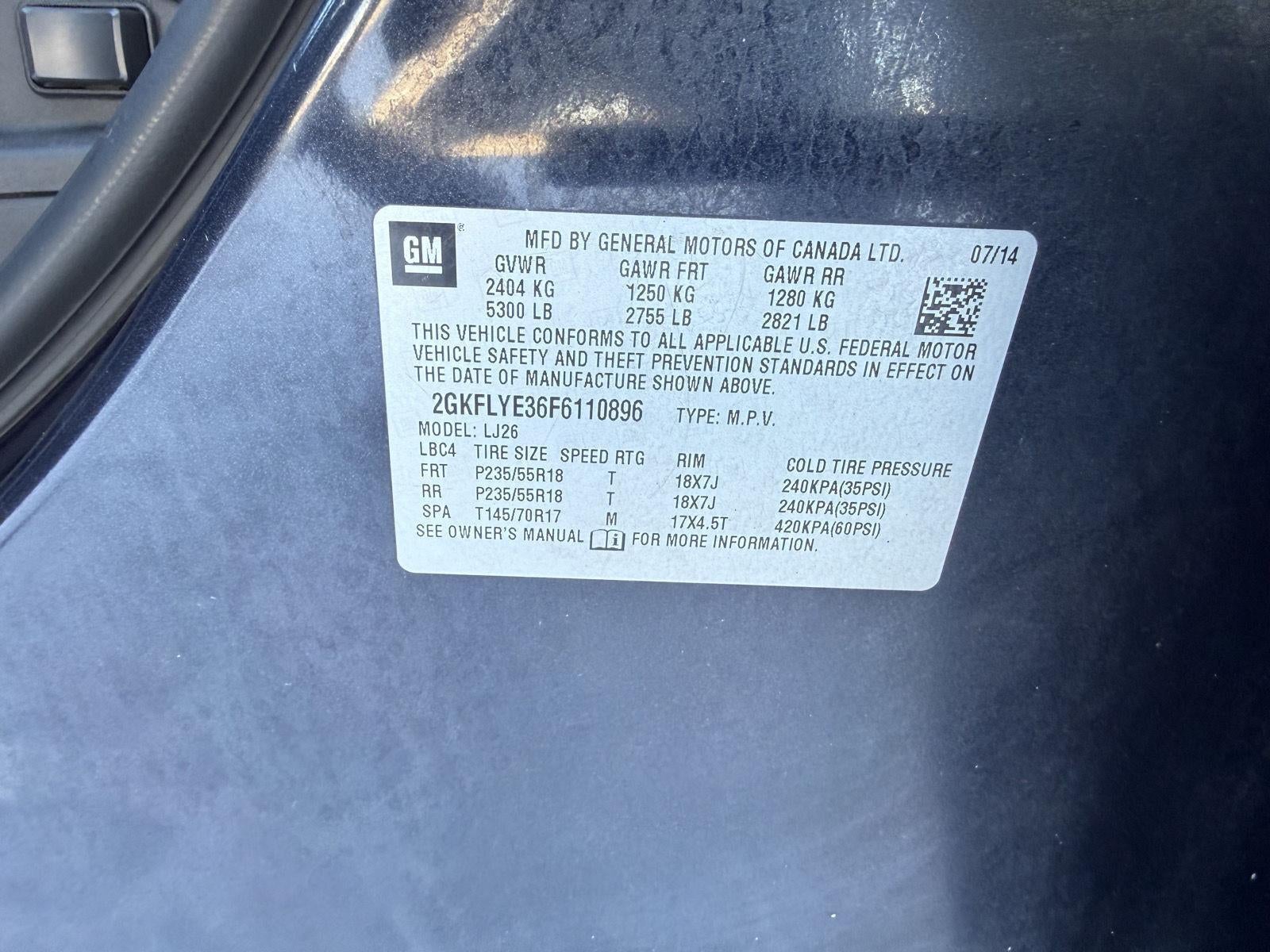 2015 GMC Terrain SLT