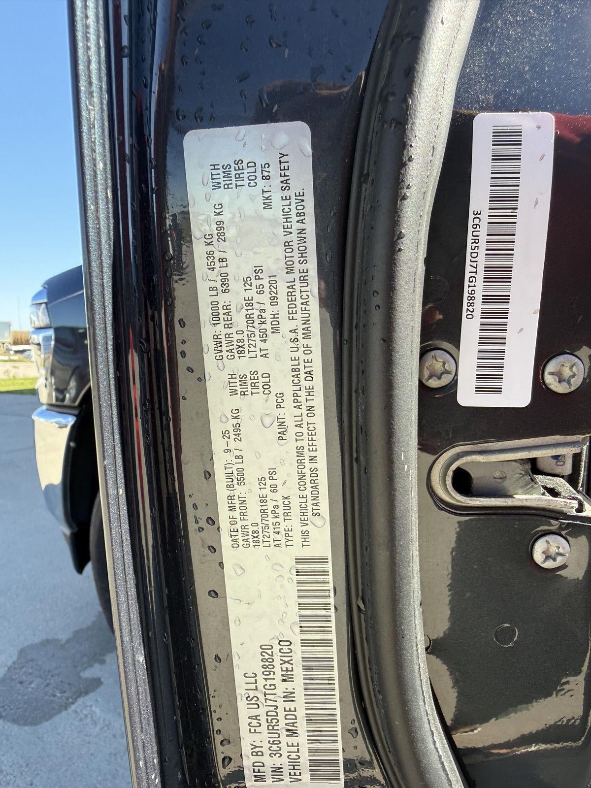 2026 RAM 2500 Big Horn