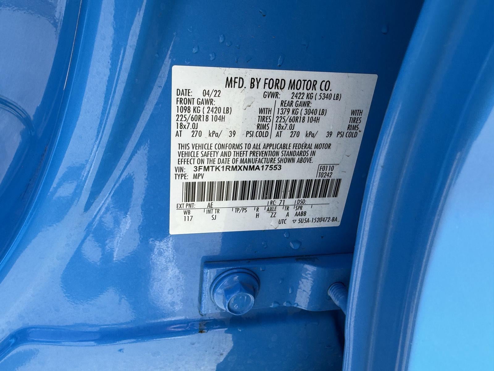 2022 Ford Mustang Mach-E Select