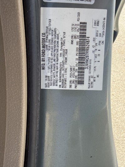 2009 Lincoln MKZ Base