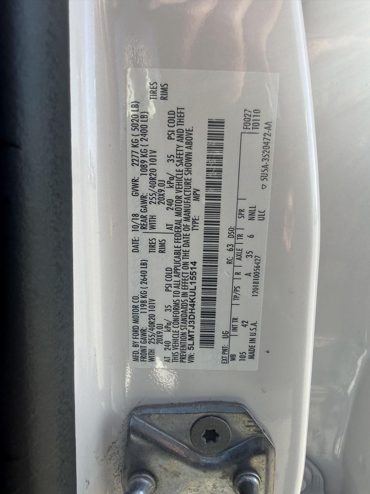 2019 Lincoln MKC Reserve