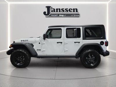 2026 Jeep Wrangler WRANGLER 4-DOOR WILLYS