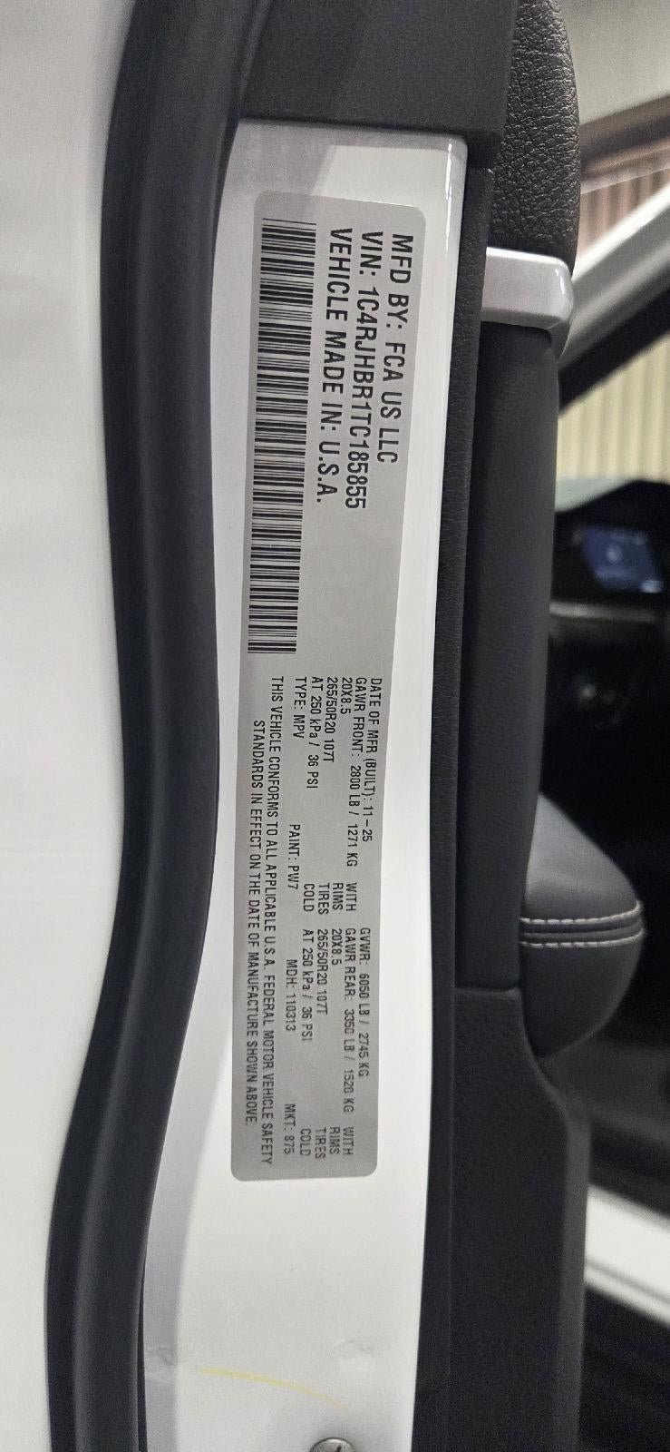 2026 Jeep Grand Cherokee GRAND CHEROKEE LIMITED 4X4