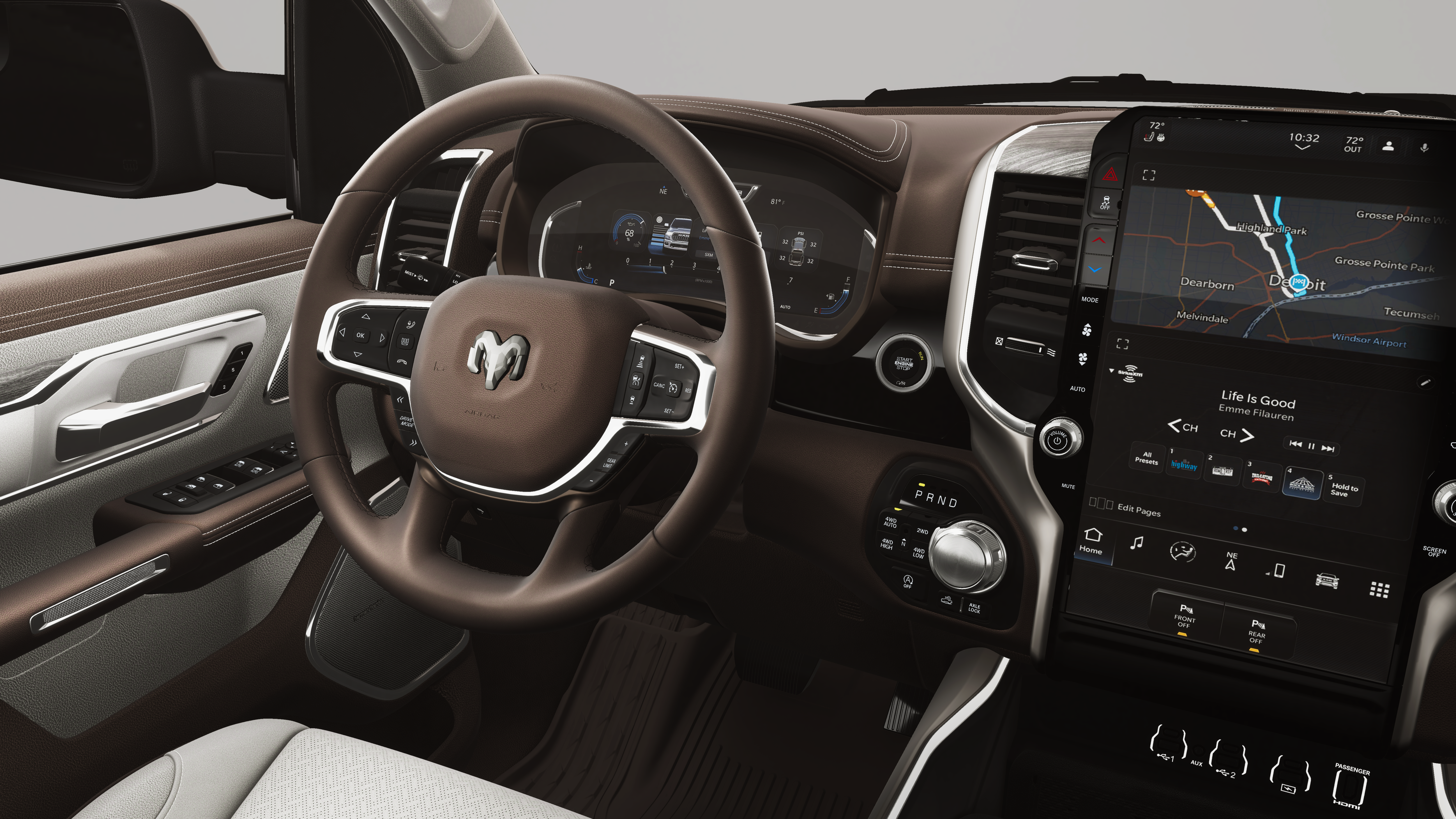 2026 RAM 1500 RAM 1500 LARAMIE CREW CAB 4X4 5'7' BOX