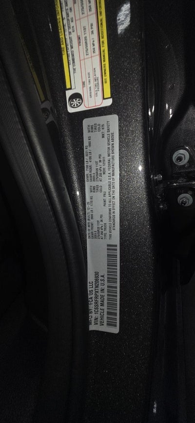 2026 RAM 1500 RAM 1500 LARAMIE CREW CAB 4X4 6'4' BOX