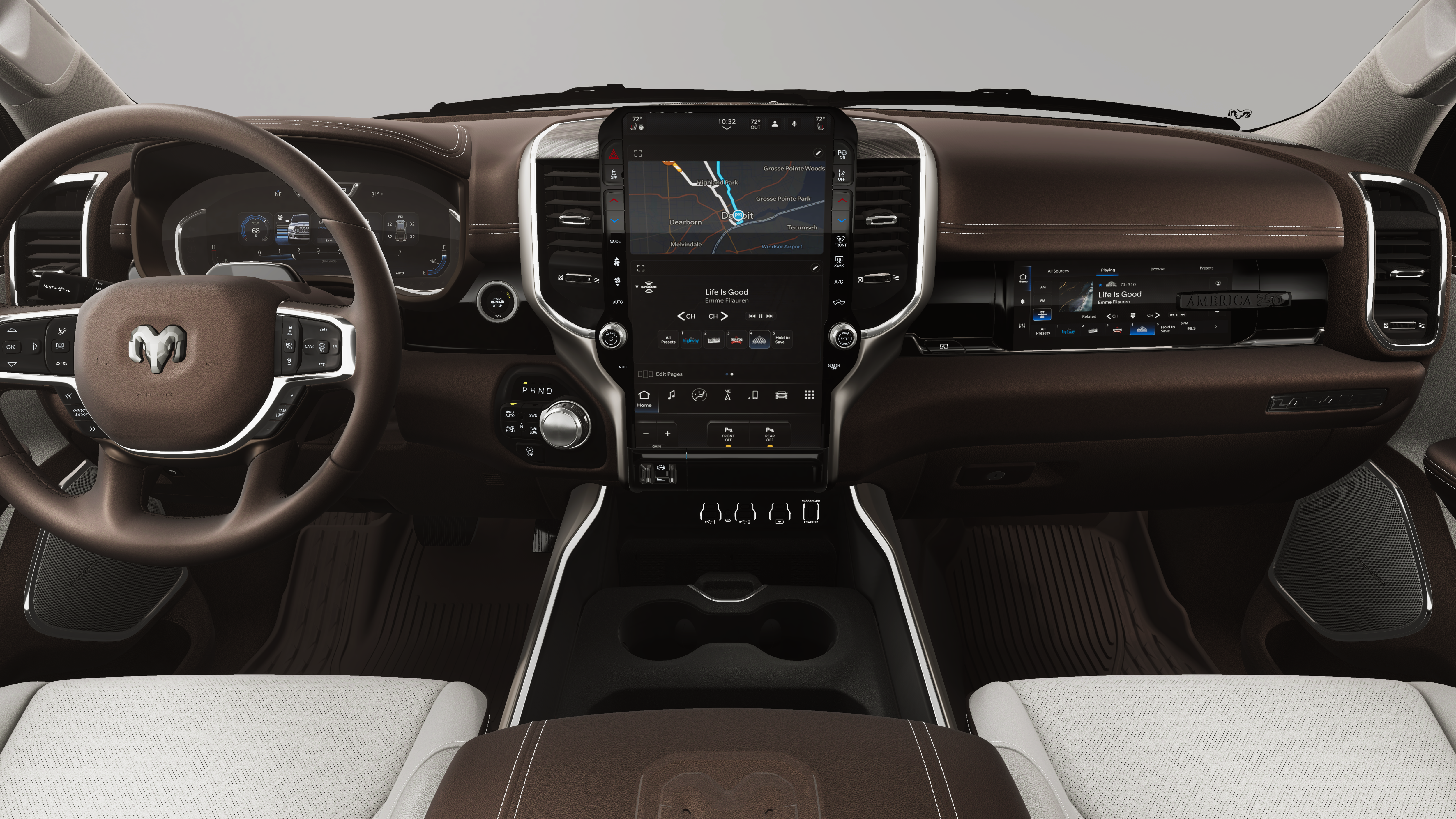 2026 RAM 1500 RAM 1500 LARAMIE CREW CAB 4X4 6'4' BOX