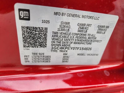 2026 Chevrolet Silverado 2500 HD LTZ