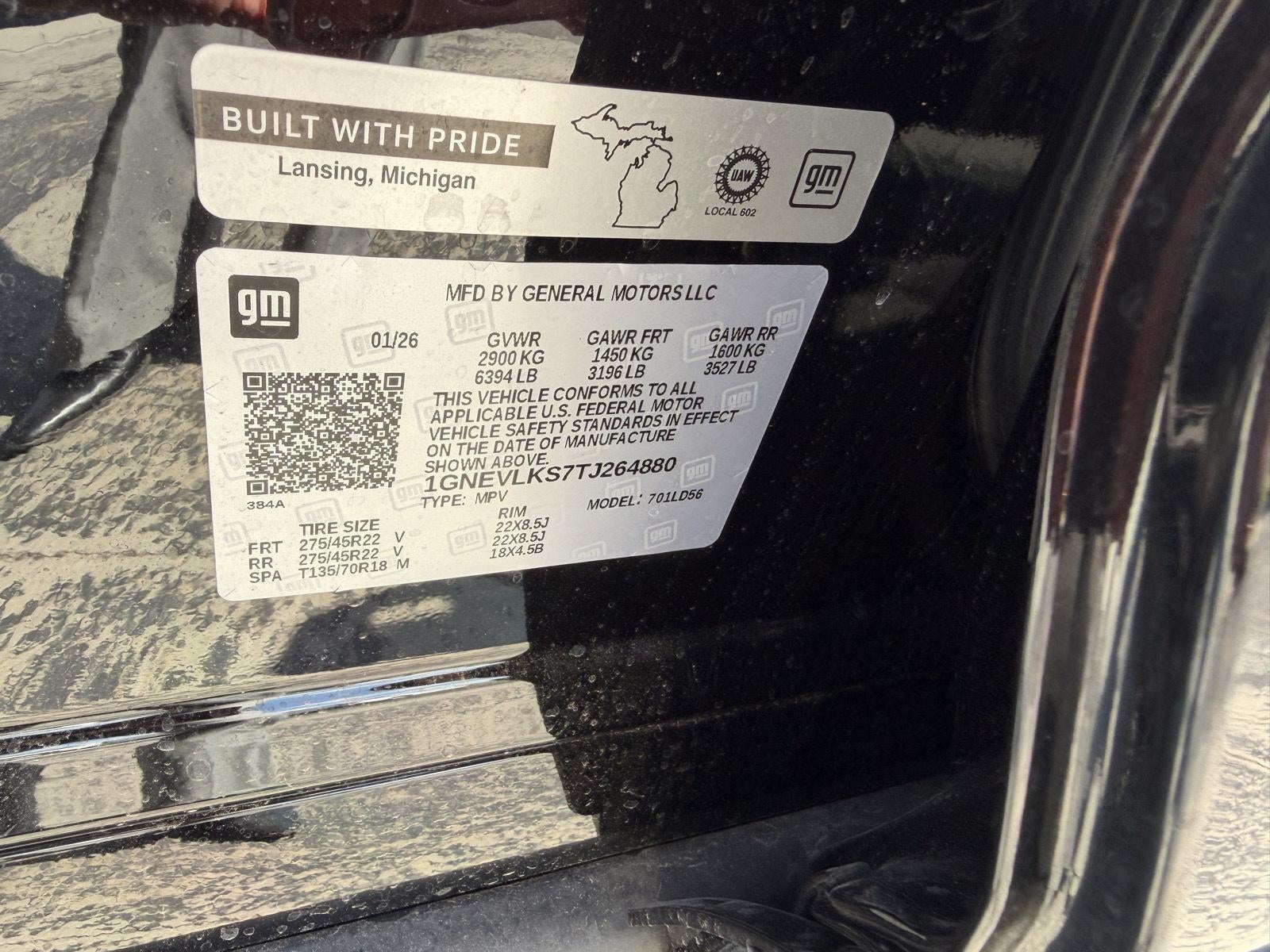 2026 Chevrolet Traverse RS