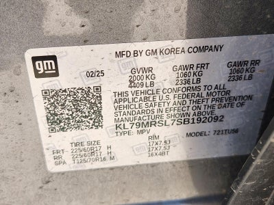 2025 Chevrolet Trailblazer LT