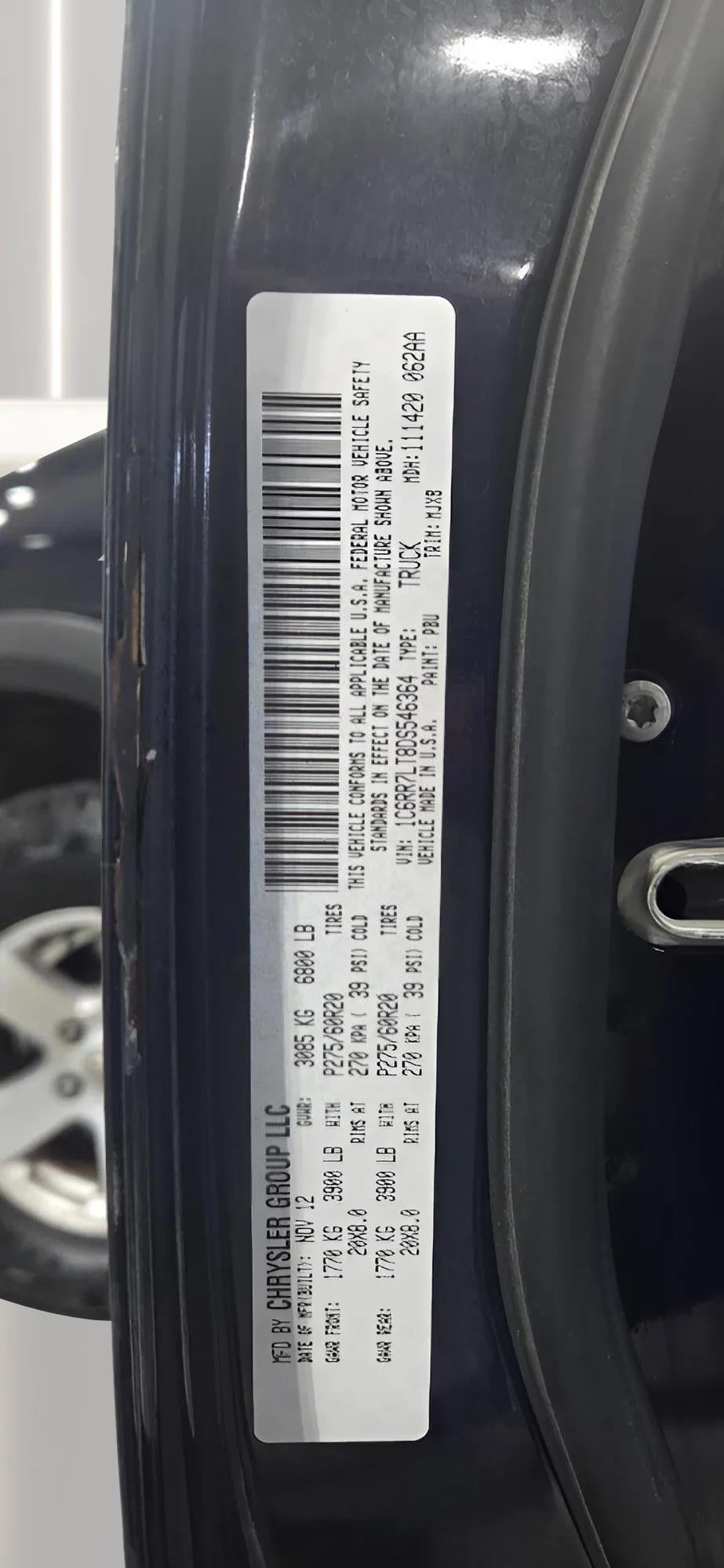 2013 RAM 1500 Big Horn