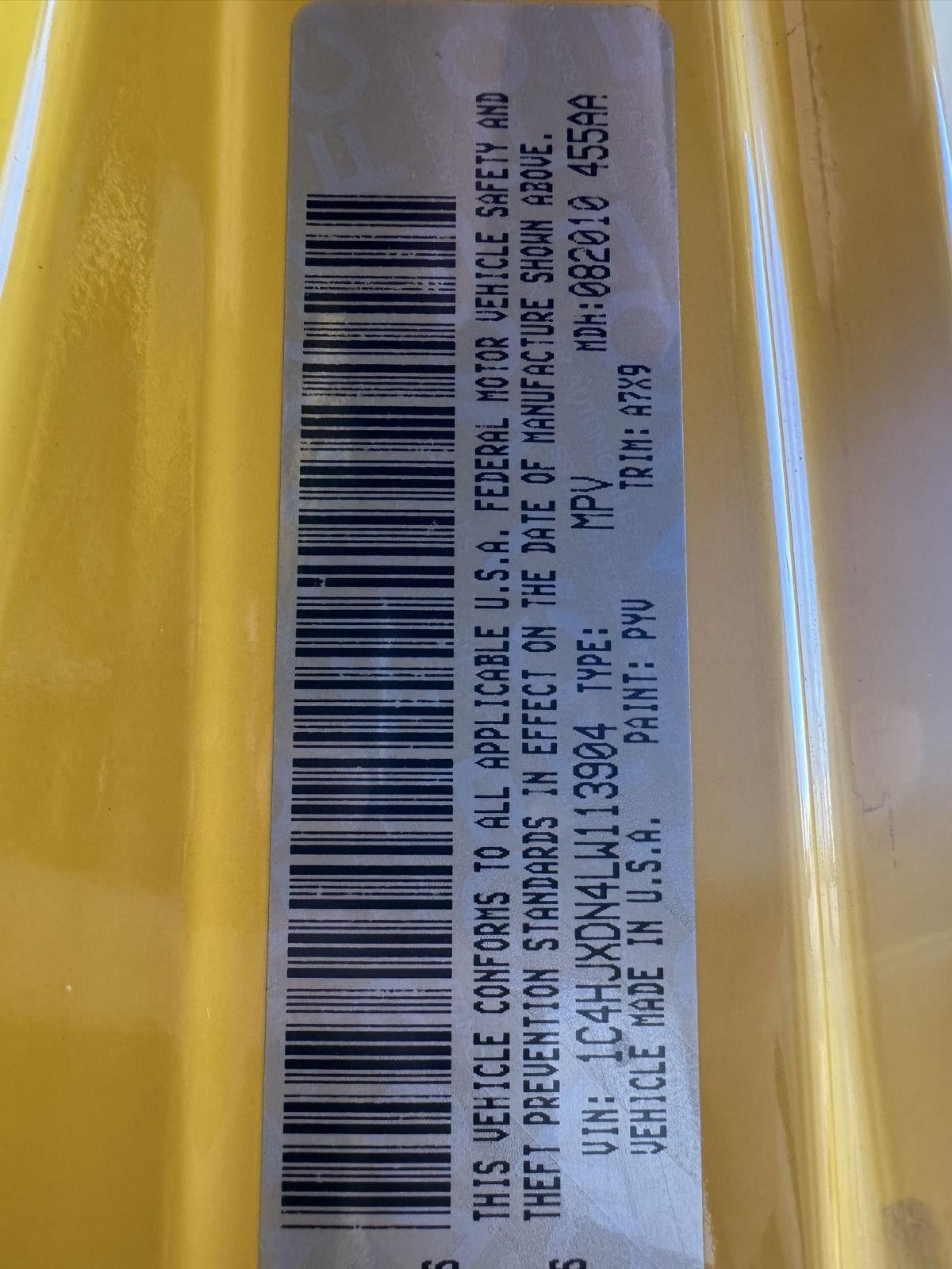 2020 Jeep Wrangler Unlimited Sport S 4X4