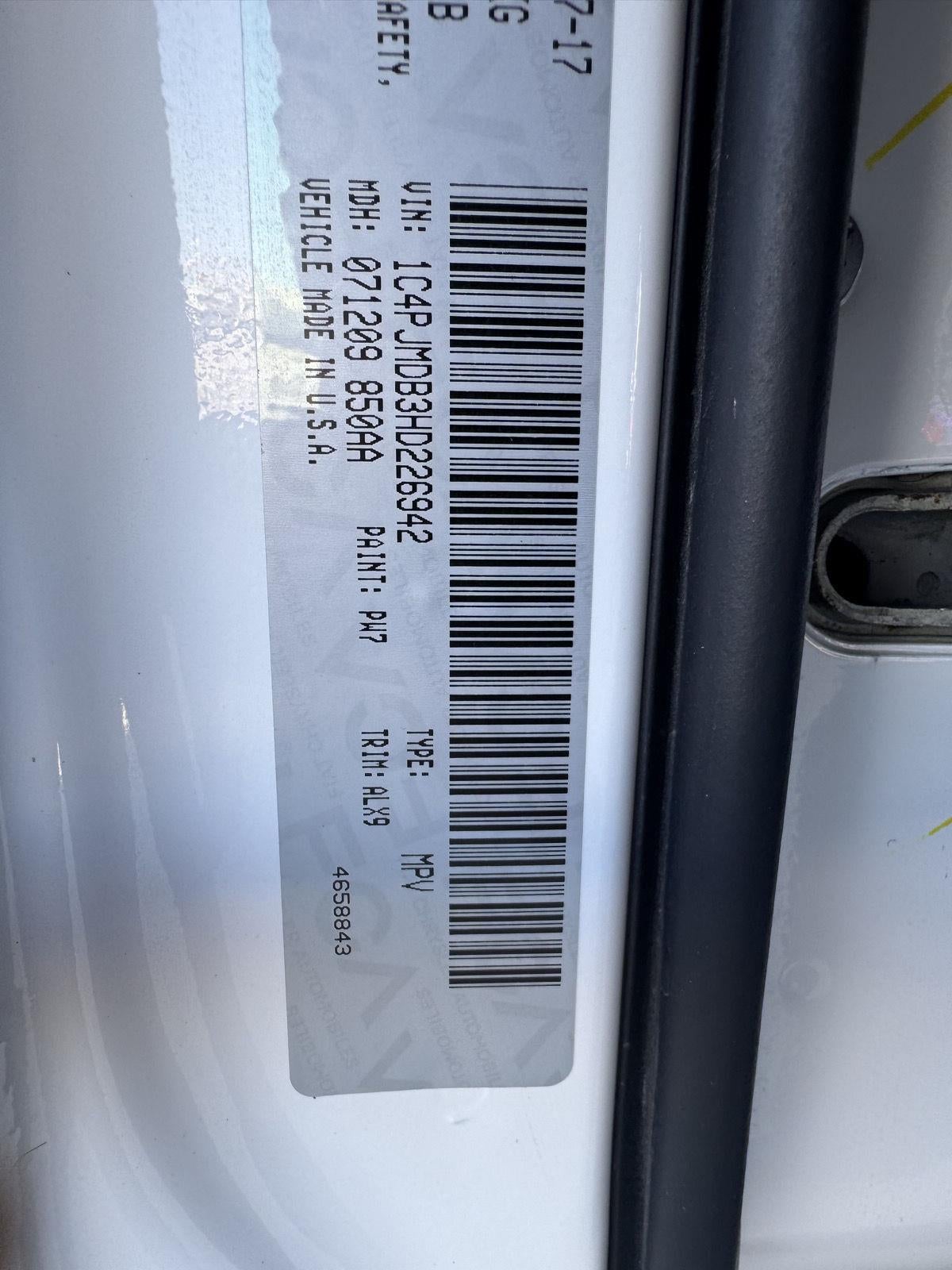 2017 Jeep Cherokee Limited 4x4