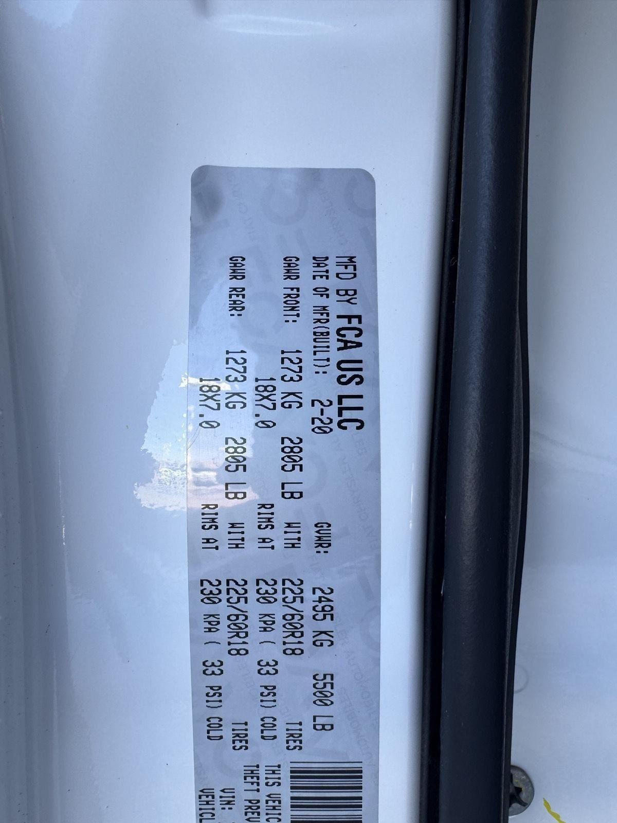 2020 Jeep Cherokee Limited 4x4