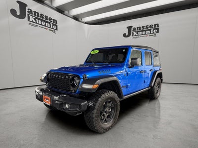 2025 Jeep Wrangler 4-Door Willys 4x4