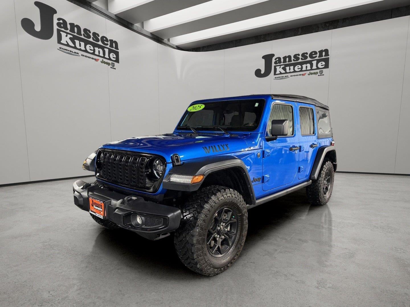 2025 Jeep Wrangler 4-Door Willys 4x4