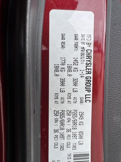 2014 Dodge Durango Limited