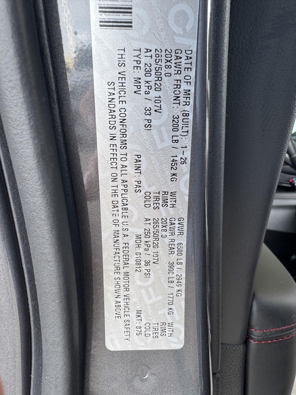 2026 Dodge Durango DURANGO GT PLUS AWD