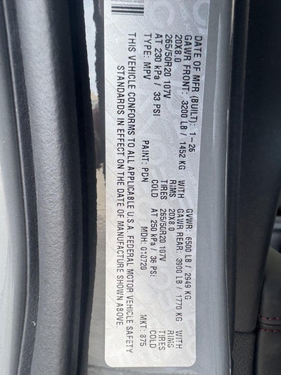 2026 Dodge Durango DURANGO GT PLUS AWD