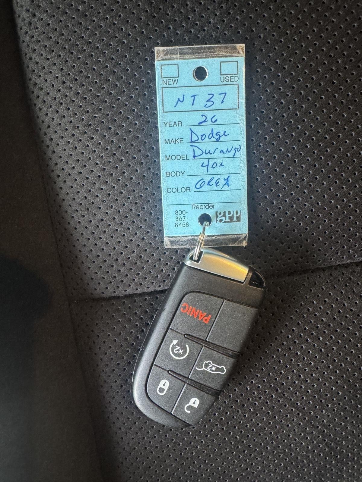 2026 Dodge Durango DURANGO GT PLUS AWD