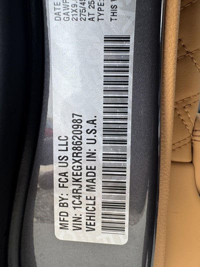 2024 Jeep Grand Cherokee L Summit Reserve 4x4