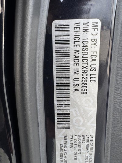 2024 Dodge Durango R/T Plus AWD