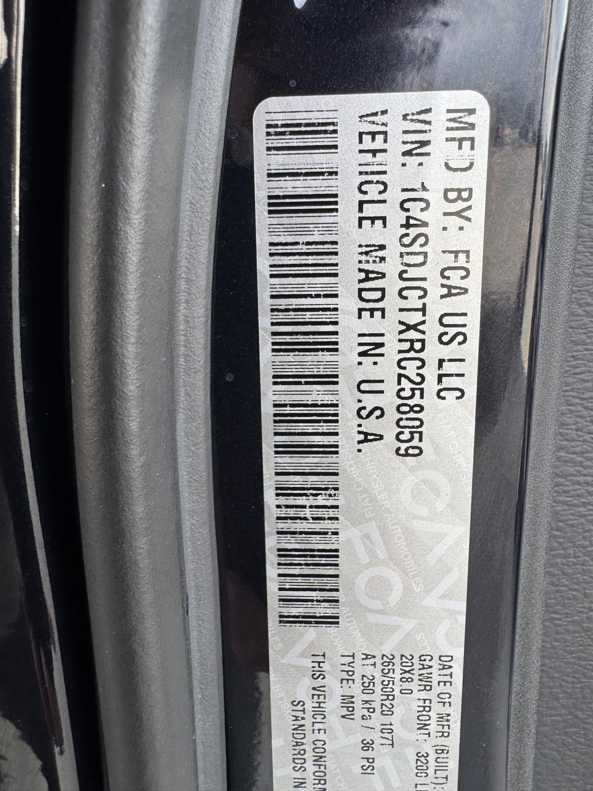 2024 Dodge Durango R/T Plus AWD