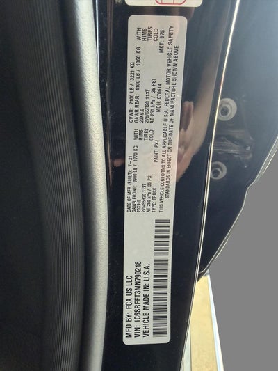 2021 RAM 1500 Big Horn Crew Cab 4x4 5'7' Box