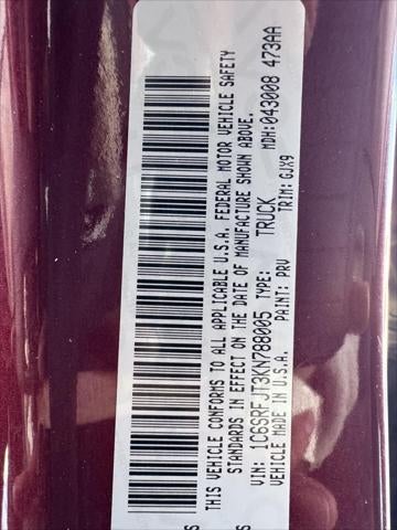 2019 RAM 1500 Laramie Crew Cab 4x4 5'7' Box