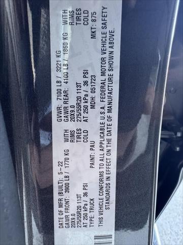 2022 RAM 1500 Laramie Crew Cab 4x4 5'7' Box
