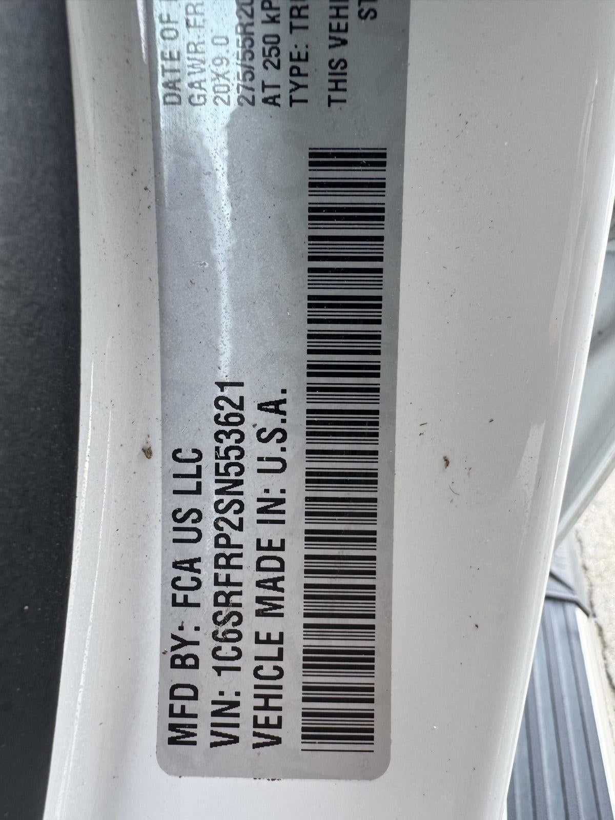 2025 RAM 1500 Laramie